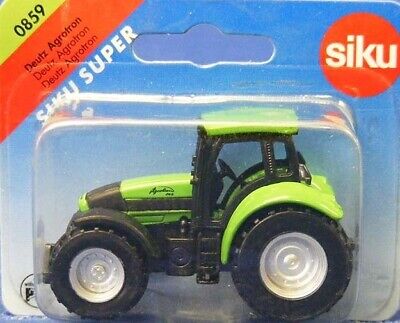 Siku 0859 Deutz Agrotron Farm Tractor 1/64 S Scale Diecast New MIB