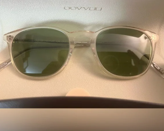 Pre-owned Oliver Peoples Kasdan Sun 51mm Ov5514su Msrp$566 Roger Federer's Fav Great Gift In Green