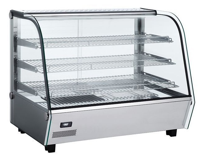 Commercial Heated Display Cabinet Countertop Food Pie Chicken