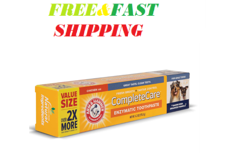 Arm & Hammer Complete Care Enzymatic Dog Toothpaste, 6.2 oz (Pack of 1)