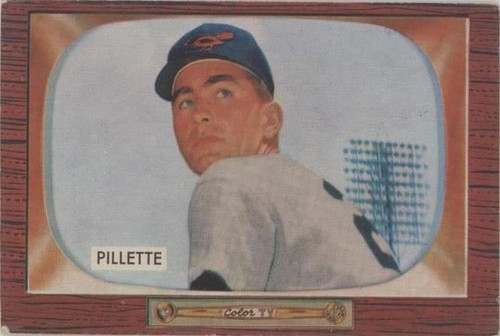 1955 Bowman - Duane Pillette #244