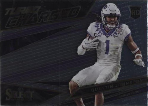 2023 Panini Select Draft Picks Quentin Johnston #TC-QJ