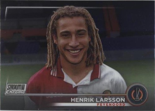 22-23 Topps Merlin LARSSON 直筆サインカード Auto 2022-23 Topps Merlin Chrome UEFA CC Auto HENRIK LARSSON #AC