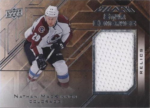 2015-16 UD Black - Nathan MacKinnon #SCOV-NM