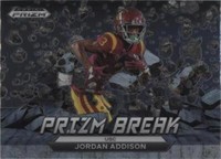 2023 Panini Prizm Draft Picks Jordan Addison #PB-8