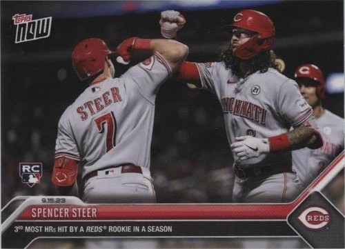 2023 Topps Now - Spencer Steer #870