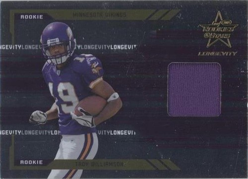 2005 Leaf Rookies & Stars Longevity Troy Williamson #277
