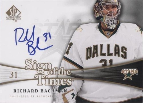 2011-12 SP Authentic - Richard Bachman #SOT-BM