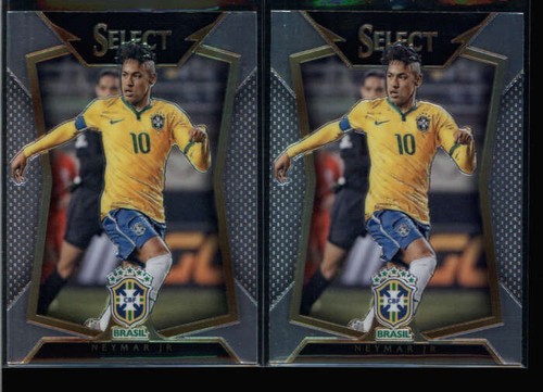 ネイマール panini select 15シリ Neymar Jr 2015 Panini Select Yellow Jersey Soccer Card #22