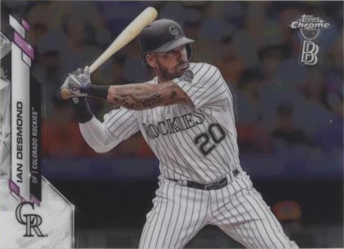 2020 Topps Chrome Ben Baller Edition - Ian Desmond #36