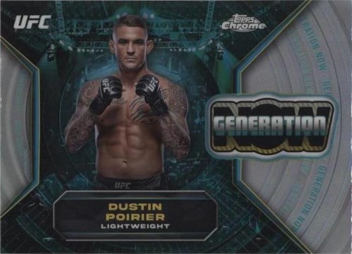 2024 Topps Chrome UFC - Dustin Poirier #GNW-13
