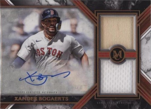 2022 Topps Museum Collection - Xander Bogaerts #SWDRA-XB