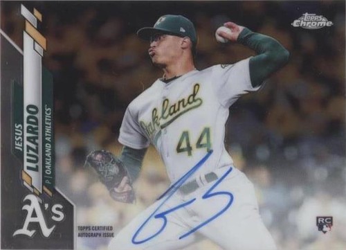 2020 Topps Chrome - Jesus Luzardo #RA-JL