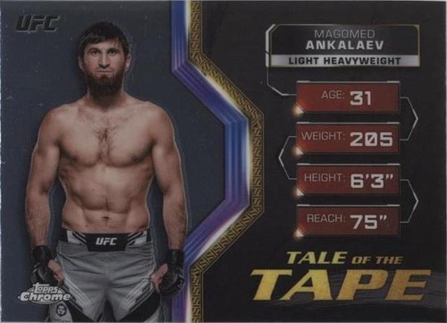 2024 Topps Chrome UFC - Magomed Ankalaev #TFT-21