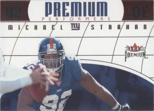 2002 Fleer Premium Michael Strahan #184