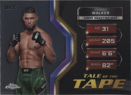 2024 Topps Chrome UFC - Johnny Walker #TFT-22