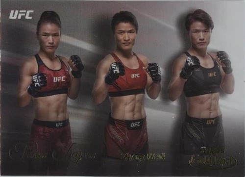 2024 Topps Gold Label UFC - Zhang Weili #TL-11