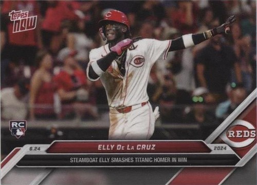 【激レア】 Topps Elly De La Cruz 25枚限定 PSA10 PSA 10 Elly De La Cruz Purple /25 RC Rookie #520 2024 Topps