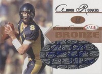 2005 SAGE Aaron Rodgers #A37