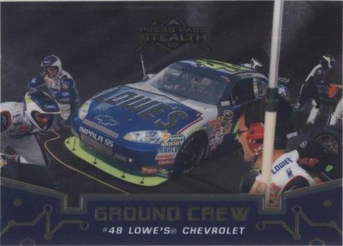 2009 Press Pass Stealth Chrome - Jimmie Johnson #61