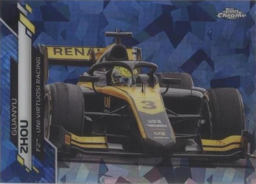 2020 Topps Chrome Sapphire Edition Formula 1 - Zhou Guanyu #65