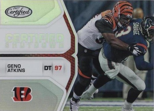 2017 Panini Certified Geno Atkins #CS-GA