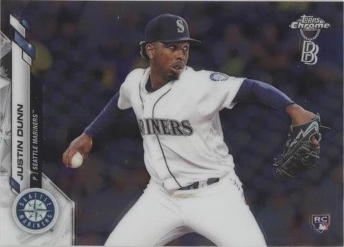 2020 Topps Chrome Ben Baller Edition - Justin Dunn #136