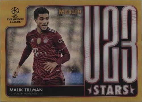 2021-22 Topps Merlin Collection Chrome UCL Malik Tillman #U23-9