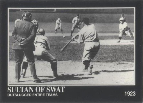 1992 Megacards The Babe Ruth Collection - Babe Ruth #107