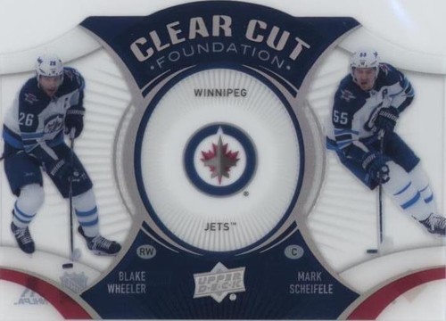 2018-19 Upper Deck - Blake Wheeler Mark Scheifele #CCF-31