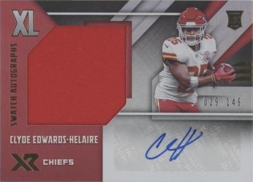 2020 Panini XR Clyde Edwards-Helaire #RXL-CE