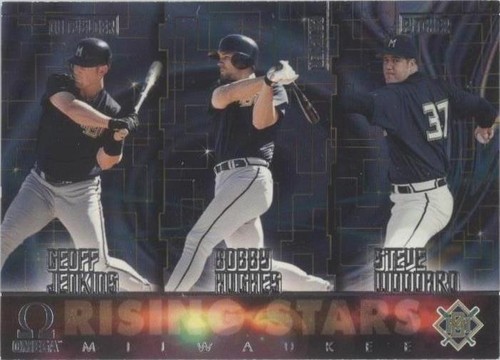1998 Pacific Omega - Bobby Hughes Geoff Jenkins Steve Woodard #18