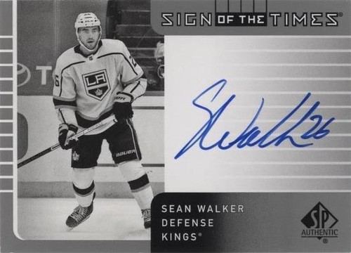2021-22 SP Authentic - Sean Walker #SOTT1-SW