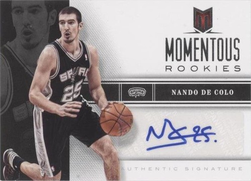 2012-13 Panini Momentum - Nando De Colo #75