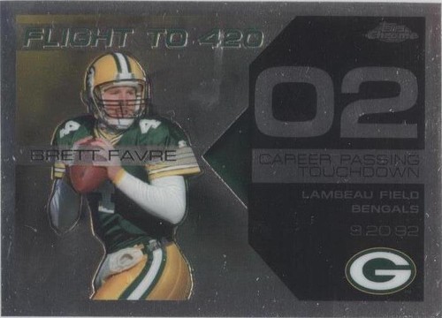 2007 Topps Chrome Brett Favre #BFC-BF2