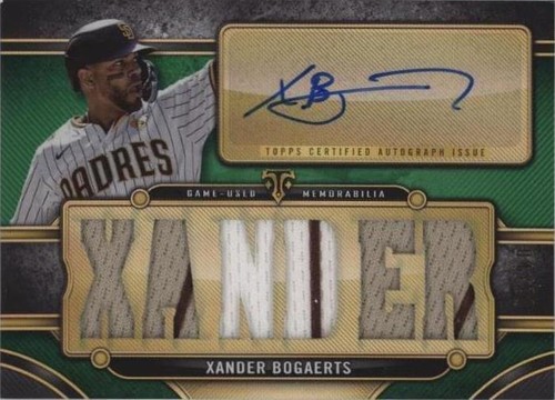 2024 Topps Triple Threads - Xander Bogaerts #TTAR-XB2