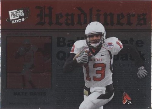 2009 Press Pass Signature Edition Nate Davis #HL-1