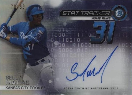 2019 Bowman Chrome - Seuly Matias #STA-SM