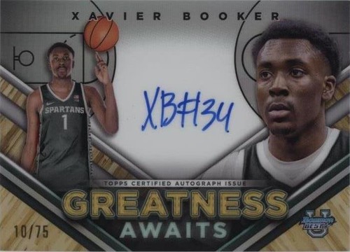 2023-24 Bowman University Best - Xavier Booker #GAA-XB