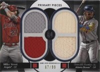2024 Topps Museum Collection - Mike Trout Ronald Acuña Jr. #DPQR-TAJ