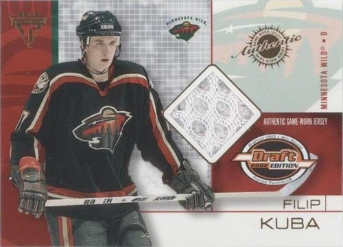2001-02 Pacific Private Stock Titanium Draft Edition - Filip Kuba #46