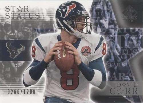 2003 SP Authentic David Carr #139