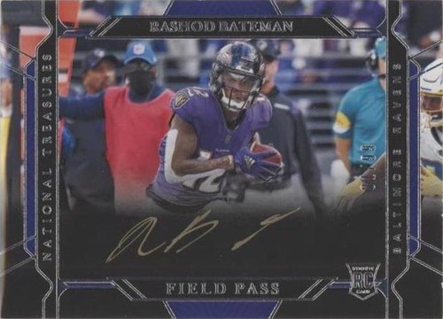 2021 Panini National Treasures Rashod Bateman #FP-RB
