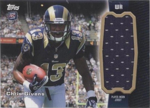 2012 Topps Chris Givens #RJR-CGI