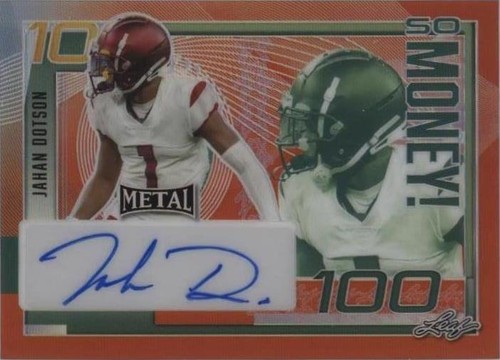 2023 Leaf Metal Jahan Dotson #SM-JD