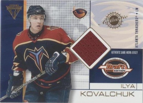 2001-02 Pacific Private Stock Titanium Draft Edition - Ilya Kovalchuk #7