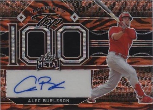 2022 Leaf Metal - Alec Burleson #T-AB1