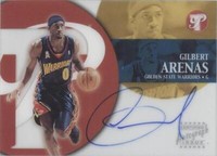 2002-03 Topps Pristine - Gilbert Arenas #PE-GA