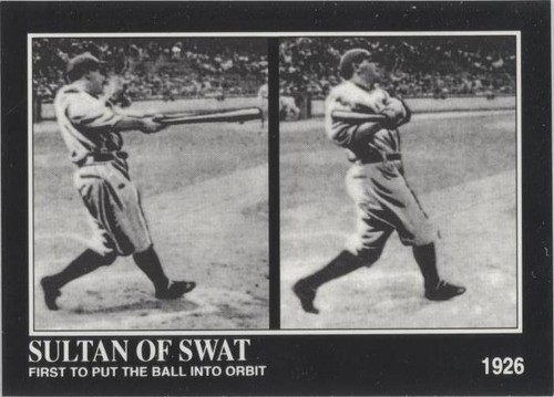 1992 Megacards The Babe Ruth Collection - Babe Ruth #110