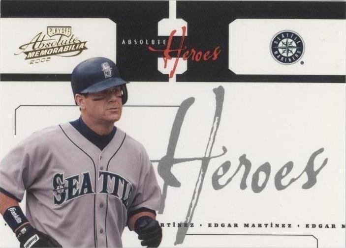 2005 Playoff Absolute Memorabilia - Edgar Martinez #AH-11